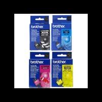 Brother LC900BK/ LC900C/ LC900M/ LC900Y Original Black & Colour 4 Ink Cartridge Pack