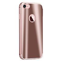 Bright Pull Back Bright Metal Frame Mirror Phone Case For iPhone 7 7 Plus