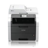Brother MFC-9140CDN Colour Multifunction LED Printer (Print/Copy/Scan/Fax) with Duplex and Network Ready