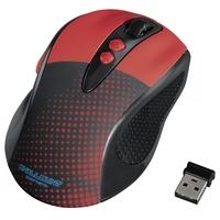 Brightly Coloured 2.0 Wireless Optical Mouse Red