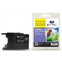 brother lc1280bxl black remanufactured jettec ink cartridge b1280bxl