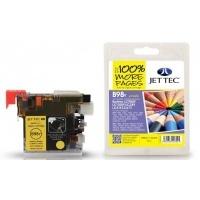 brother lc980 yellow compatible ink cartridge by jettec b98y