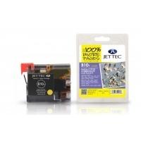 brother lc970ylc1000y yellow compatible jettec ink cartridge b10y