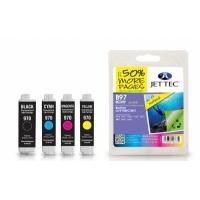 Brother LC970B/C/M/Y Multipack Remanufactured JetTec Ink Cartridge