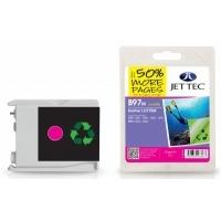 Brother LC970M Magenta Remanufactured Ink Cartridge by JetTec B97M