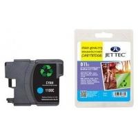 Brother LC1100 Cyan Remanufactured Ink Cartridge by JetTec - B11C