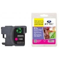 Brother LC1100 Magenta Remanufactured Ink Cartridge by JetTec - B11M