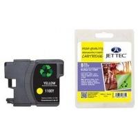 Brother LC1100 Yellow Remanufactured Ink Cartridge by JetTec - B11Y