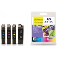 Brother LC123 Multipack Remanufactured Ink Cartridge by JetTec - B123B/C/M/Y