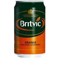Britvic Orange Juice 330ml Cans - 24 Pack