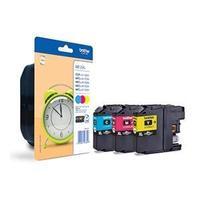 brother lc125xl high cap ink cartridge multipack cmy