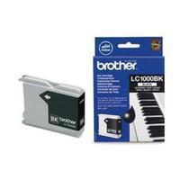 brother lc1000bk black ink cartridge twin pack 2 pack