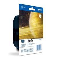 brother lc1100bk black ink cartridge twin pack 2 pack