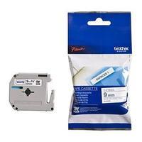 brother p touch mk223bz 9mm plastic tape blue on white