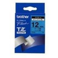 brother p touch tze531 12mm gloss tape black on blue