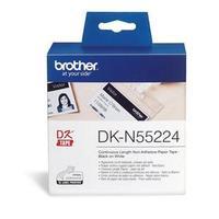 Brother DK-N55224 (54mm x 30.5m) Continuous Non-Adhesive Paper Labelling Tape for QL-1050 and QL-650TD Label Printers
