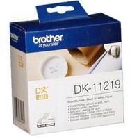 Brother DK11219 Round Labels (12mm)