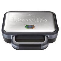 Breville Deep Fill Sandwich Toaster Stainless Steel 2 Slice 1 Year Warranty