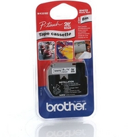 Brother MK221BZ Laminated Tape Black on White