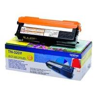 Brother TN-320Y Yellow Toner Cartridge - 1, 500 Pages