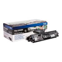 Brother TN-326BK Black Toner Cartridge - 4, 000 Pages