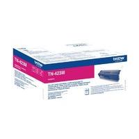 brother tn 423m hy toner cartridge magenta