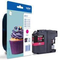 brother lc123m magenta original ink cartridge