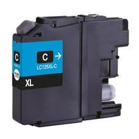 Brother LC125XLC Cyan Compatible High Capacity Ink Cartridge