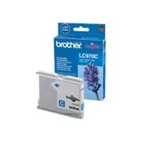 Brother LC970C Cyan Ink Cartridge - 300 Pages