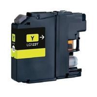 Brother LC123Y Yellow Compatible Ink Cartridge