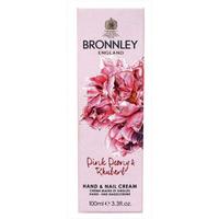 Bronnley Pink Peony and Rhubarb Hand and Nail Cream 100ml