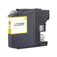 brother lc22ey yellow compatible ink cartridge