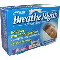 Breathe Right Nasal Strips Original 30 Large