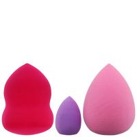 brush works makeup sponge hd complexion and contouring set