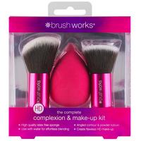 Brush Works Makeup Sponge HD Complexion and Make-up Kit