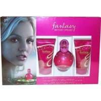 Britney Spears Fantasy Gift Set - 50ml EDP + 50ml Body Soufflé + 50ml Shower Gel