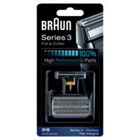 Braun Series 3 Foil & Cutter Cassette - 31s Silver