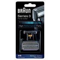 braun series 3 foil cutter cassette 31s silver