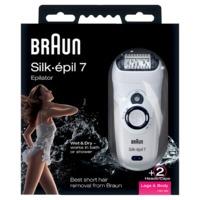 Braun Silk-epil 7 Wet and Dry Epilator Legs and Body + 2 caps