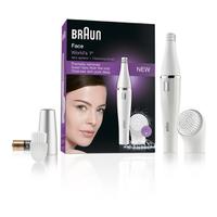 braun 810 facial epilator and cleansing brush