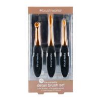 brushworks HD Oval Brushes Detail Set