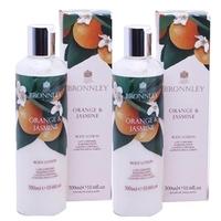 bronnley orange jasmine body lotion twin pack