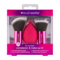 brushworks hd complexion and make up kit