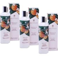 bronnley orange jasmine body lotion triple pack