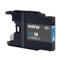 brother lc1280xlc print cartridge 1 x cyan 1200 pages