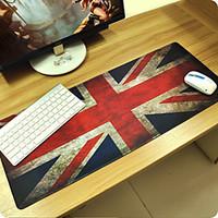 British flag Customized Rectangle Non-Slip Rubber Super Large Size Gaming Mouse Pad Mat (67300.3cm)
