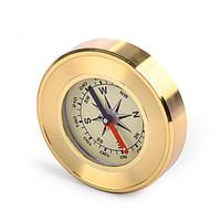 Brand Military Camping Marching Compass Copper Shell Gold Wild Survival Navigation Noctilucent Compass Climbing Car Compass