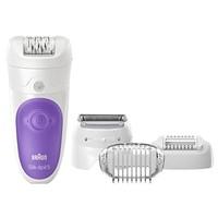 Braun Silk Epil 5-541 Women\'s Wet and Dry Cordless Epilator with 4 Extra Attachments Including Shaver Head
