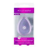 brush works tear drop silicone sponge