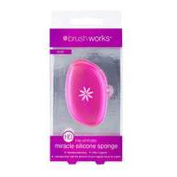 brush works oval silicone sponge